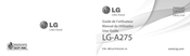 LG A275 Guide De L'utilisateur