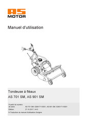 AS MOTOR AS 701 SM Mode D'emploi