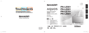 Sharp AQUOS PN-LE601 Guide Rapide