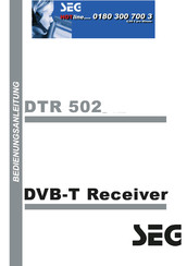 Seg DTR 502 Mode D'emploi