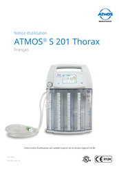 Atmos S 201 Thorax Mode D'emploi