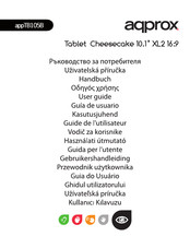 aqprox Cheesecake XL2 Mode D'emploi