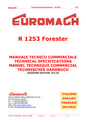 EUROMACH R 1253 Forester Mode D'emploi