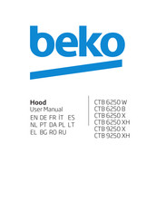Beko CTB 9250 XH Mode D'emploi