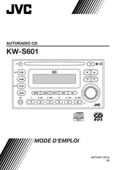 JVC KW-S601 Mode D'emploi