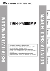 Pioneer DVH-P5000MP Manuel D'installation