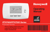 Honeywell RTH7500 Manuel Du Propriétaire