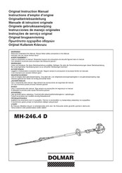 Dolmar MH-246.4 D Instructions D'emploi D'origine