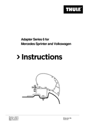 Thule Omnistor 6 Série Instructions
