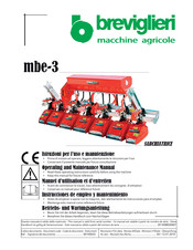 breviglieri mbe-3 Manuel D'utilisation Et D'entretien