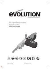 Evolution 062-0003 Instructions D'origine
