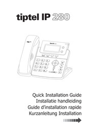 TIPTEL IP 280 Guide D'installation Rapide