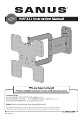 Sanus VMF322 Mode D'emploi