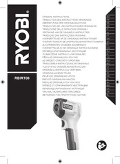 Ryobi RBIRT08 Traduction Des Instructions Originales