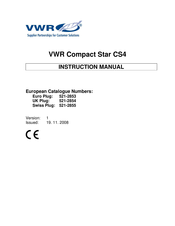 Vwr Compact Star CS4 Manuel D'instruction