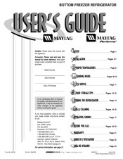 Maytag Performa MBB1952GRQ Guide De L'utilisateur