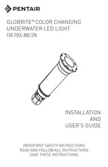 Pentair GLOBRITE Guide D'installation Et De L'utilisateur