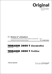 Pottinger Terrasem 3000 T Standartline Notice D'utilisation