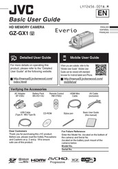 JVC Everio GZ-GX1 Guide D'utilisateur