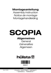 Hülsta SCOPIA Mode D'emploi