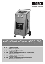 Waeco AirConServiceCenter ASC5100G Notice D'utilisation