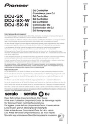 Pioneer DDJ-SX-W Mode D'emploi