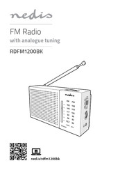 nedis RDFM1200BK Mode D'emploi