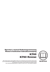 Husqvarna K760 Rescue Mode D'emploi