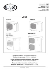 Argo AIM06EMX Mode D'emploi