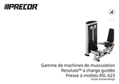 Precor Resolute RSL 623 Mode D'emploi