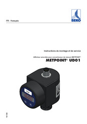 Beko METPOINT UD01 Instructions De Montage Et De Service