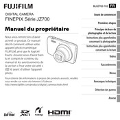 FujiFilm FINEPIX JZ700 Série Mode D'emploi