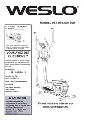 Weslo WLIVEL83114.1 Manuel De L'utilisateur