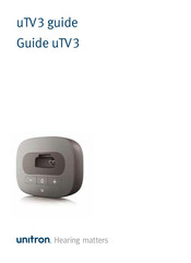 Unitron uTV 3 Guide D'utilisation