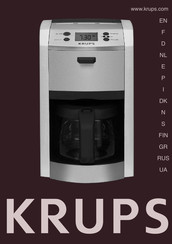 Krups KM 8005 Mode D'emploi