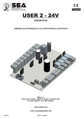 SEA USER 2 24V Mode D'emploi