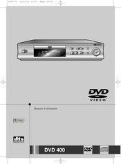 DTS DVD 400 Mode D'emploi