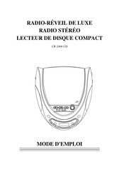 LENCO CR-2400 CD Mode D'emploi