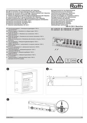 Roth AM-10 230 V Basicline Instructions De Montage