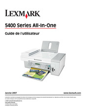 Lexmark 5400 Série Guide De L'utilisateur