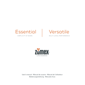 ZUMEX Essential Manuel De L'utilisateur