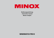 Minox WINDWATCH PRO II Mode D'emploi