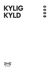 IKEA KYLIG Mode D'emploi