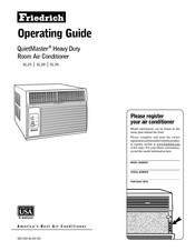 Friedrich QuietMaster SL25 Manuel D'utilisation