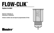 Hunter FLOW-CLIK Guide De L'utilisateur Et Instructions D'installation