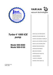 Varian Turbo-V 1000 ICE Mode D'emploi