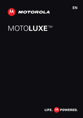 Motorola MOTOLUXE XT615 Mode D'emploi