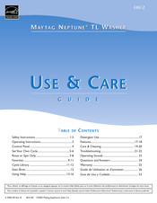 Maytag Neptune Guide D'utilisation Et D'entretien