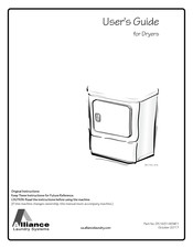 Alliance Laundry Systems DRY725C_SVG Guide De L'utilisateur