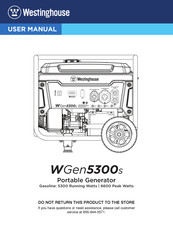 Westinghouse WGen5300s Manuel De L'utilisateur